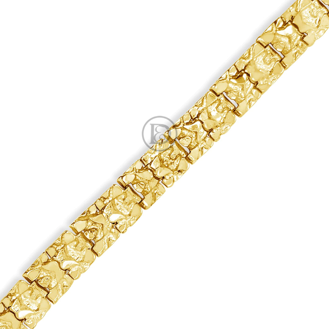Gold Nugget Pendant with Diamond - Alaska Mint