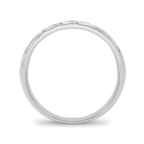 14K 0.25CT Diamond Band