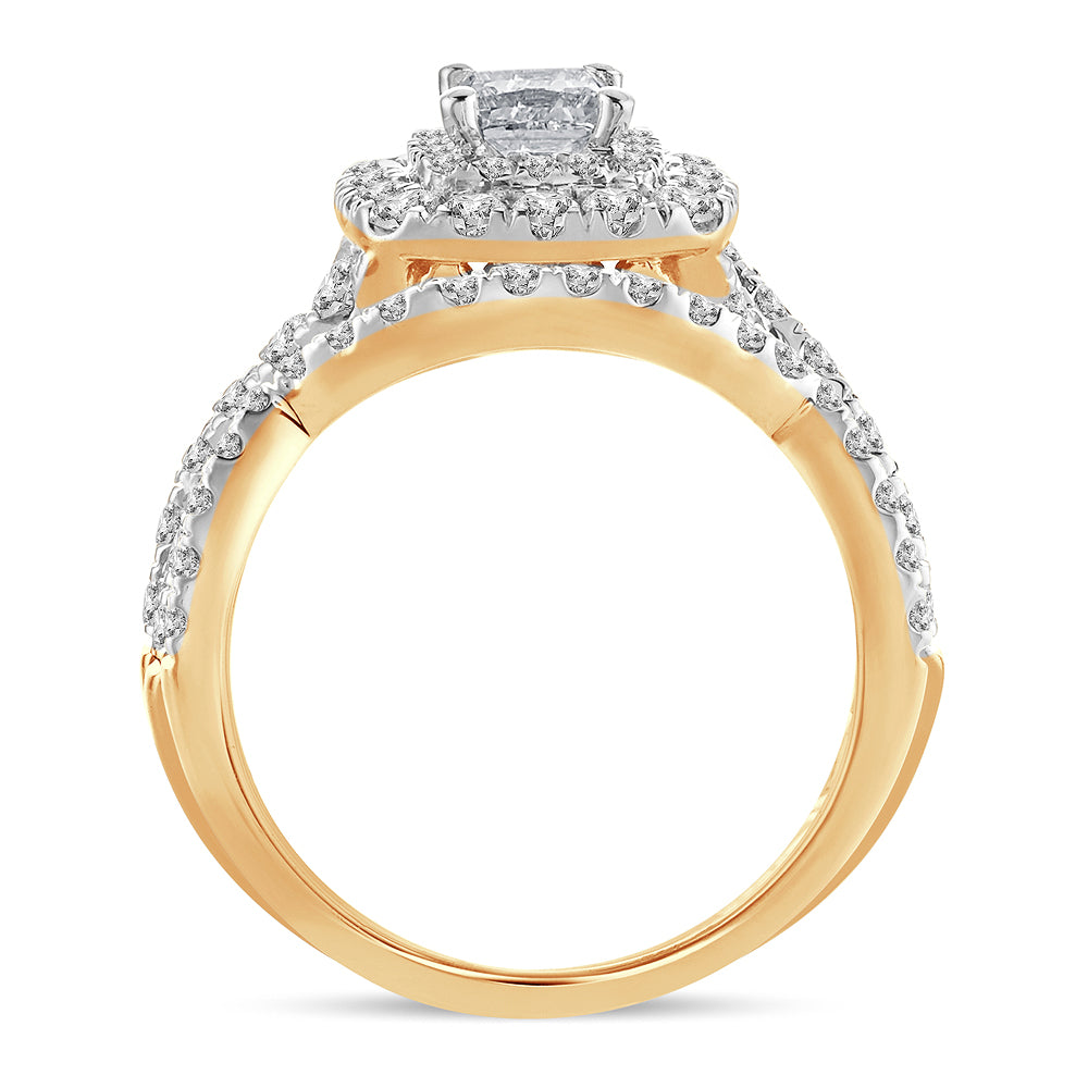 14K  2.00CT  Diamond  BRIDAL  RING