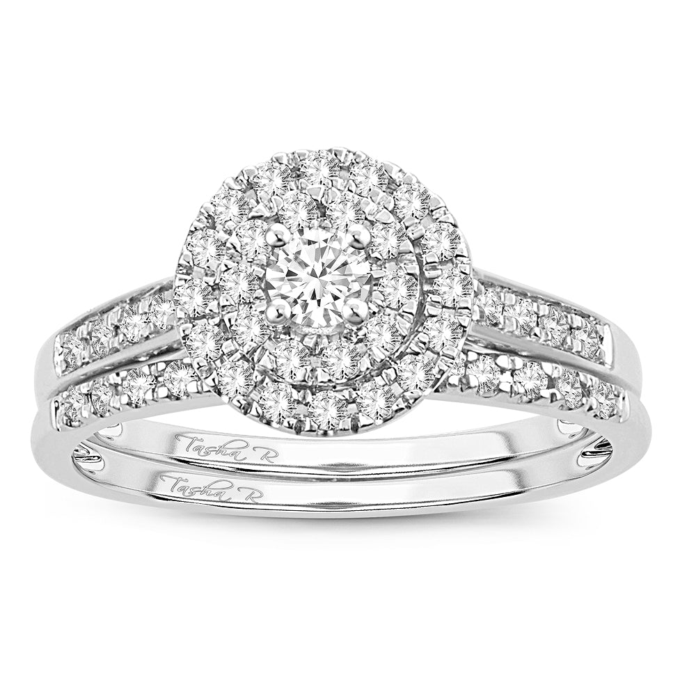 14K 0.50CT DIAMOND BRIDAL  RING