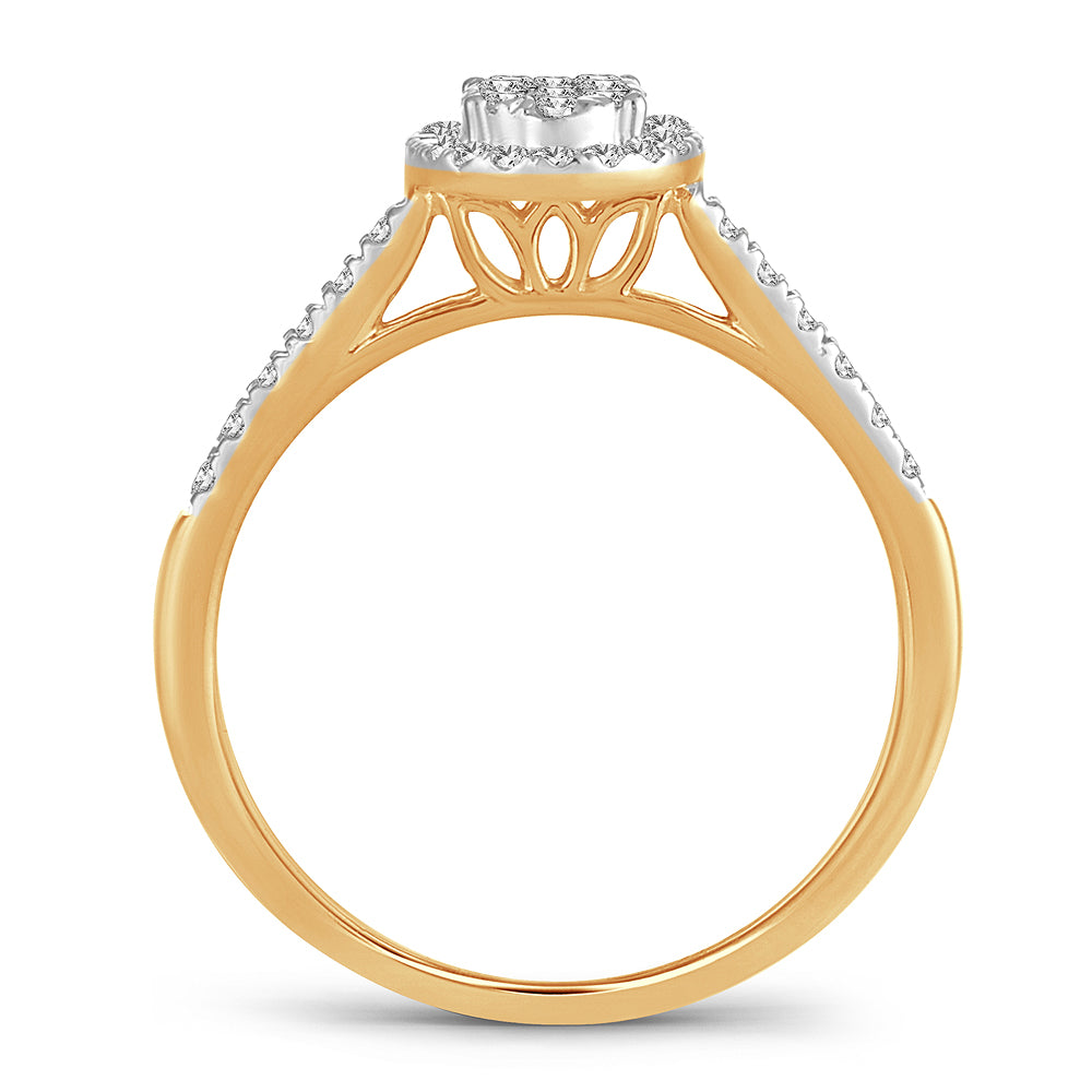 14K 0.33CT Diamond ring