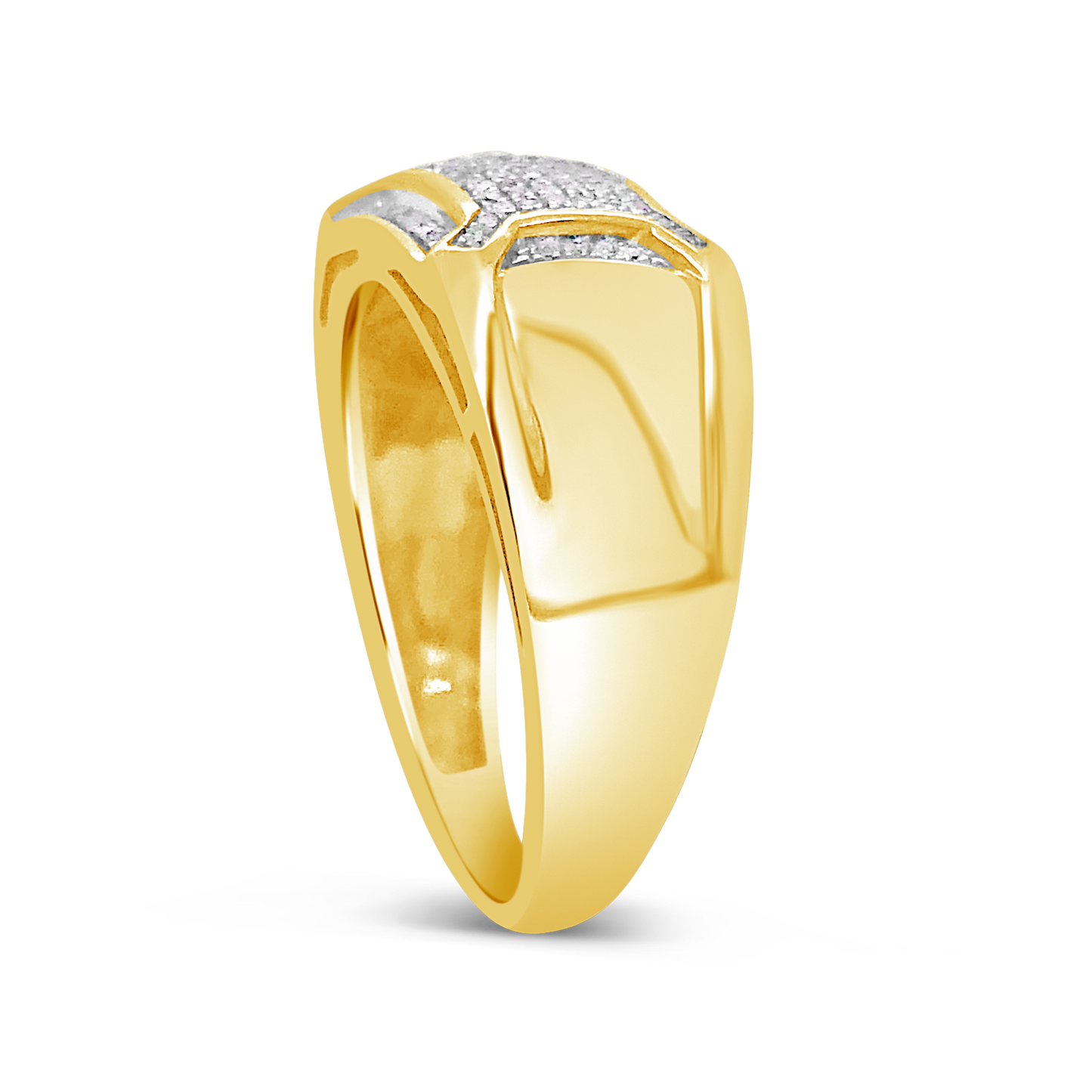 Diamond Ring .24 CTW Round Cut 10K Yellow Gold